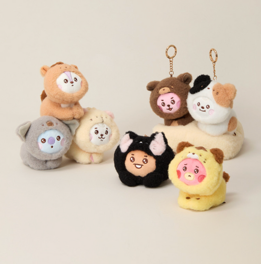 BT21 Let's Play Doll Keychain