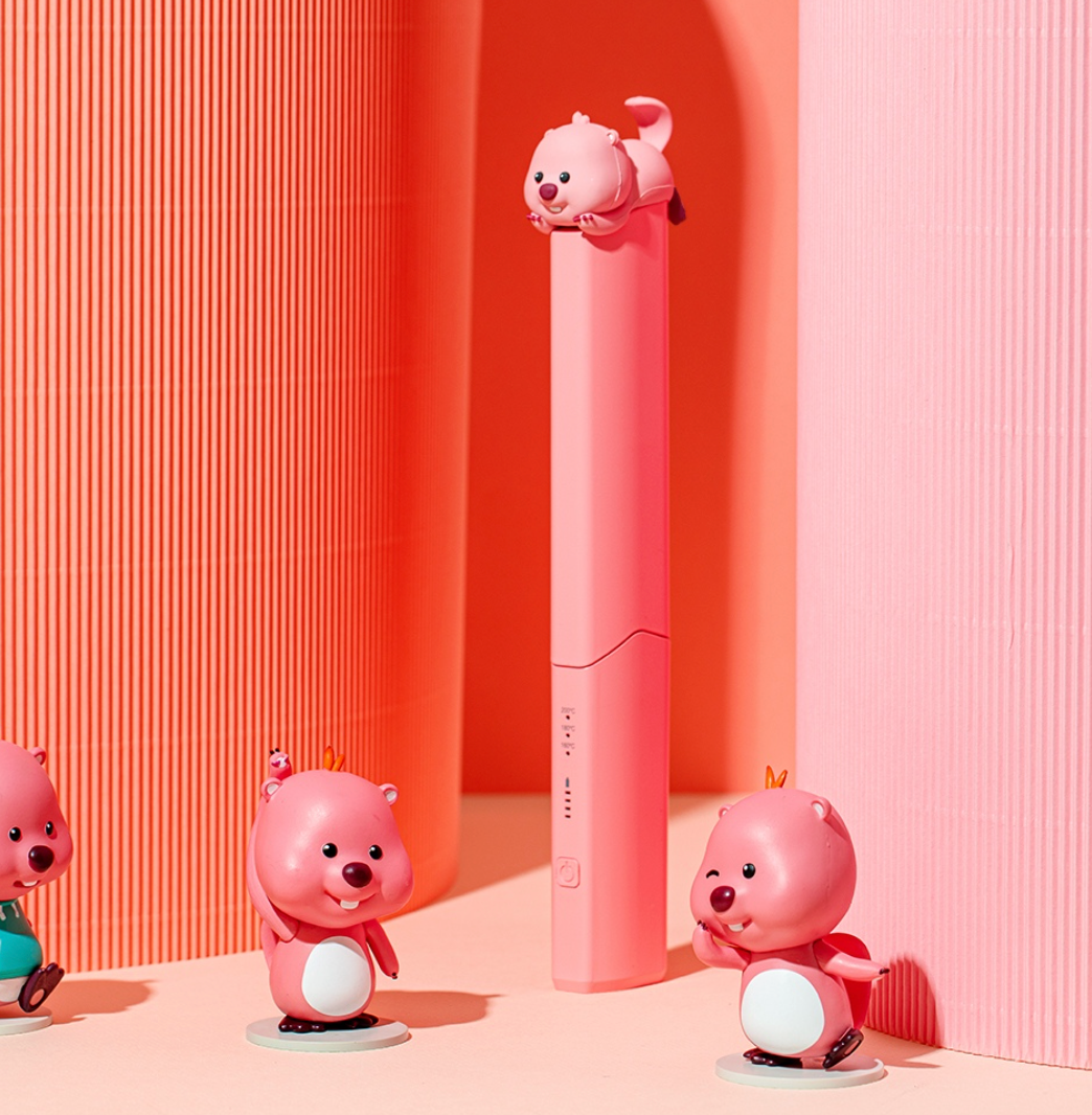 Zanmang Loopy Wireless Mini Hair Iron Comb