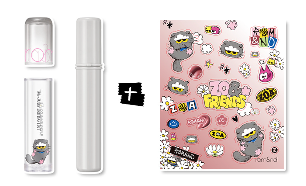 Rom&nd X Zo&Friends - Juicy Lasting Tint