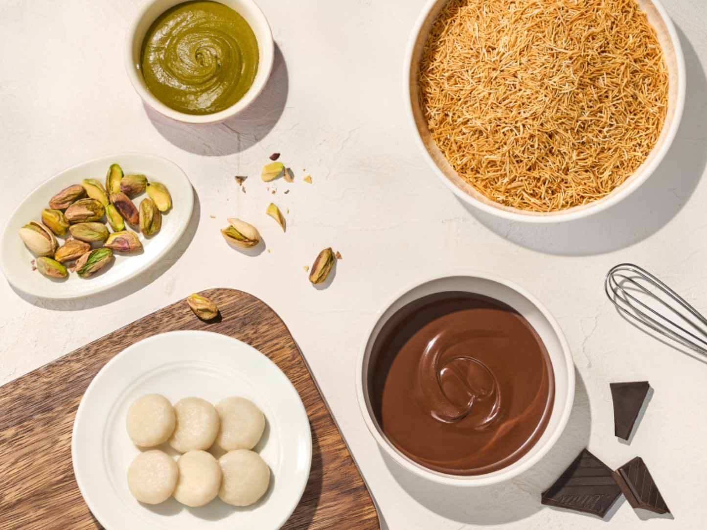 STARBUCKS - RICE CAKE PIE KADAYIF & PISTACHIO (Inspired by Dubai Chewy Cookie)