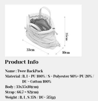 CARLYN Twee Backpack
