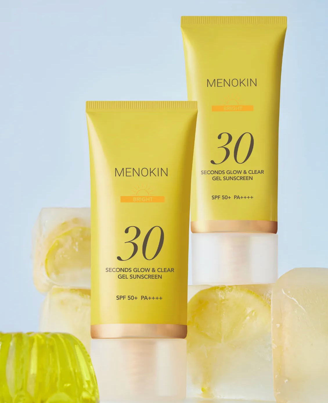 MENOKIN - 30 SecondS Glow & Clear Gel Sunscreen (Park Bo-young's Pick)