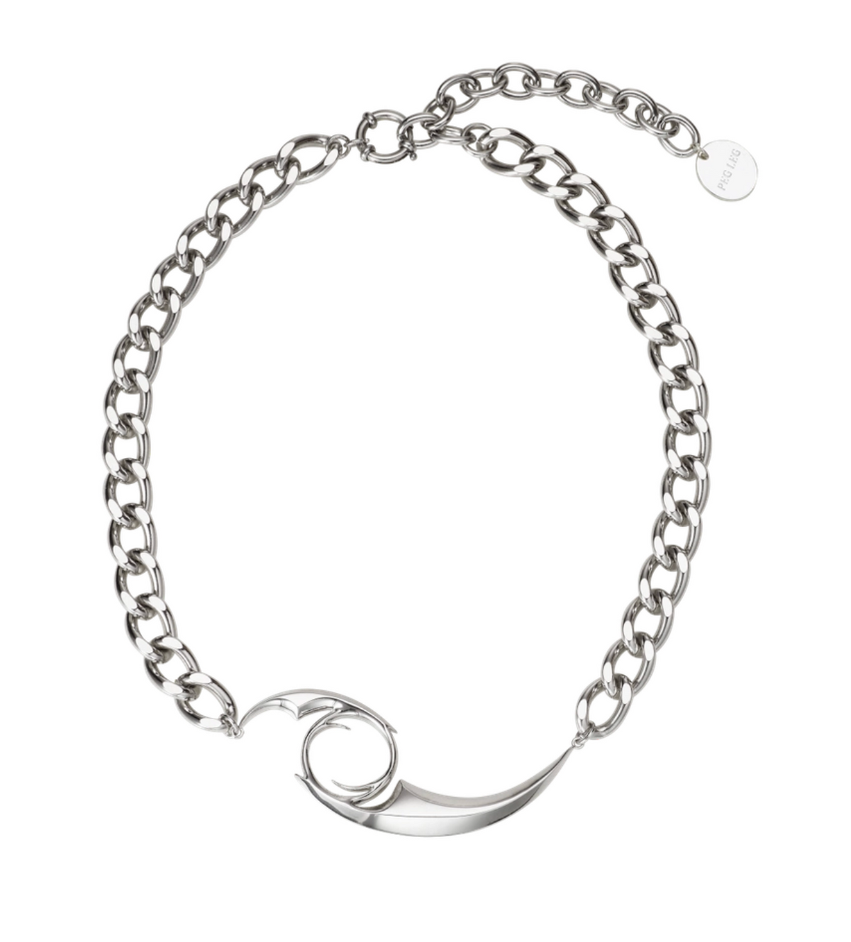 (Worn by Jungkook) PEG LEG Necklace 24NE01