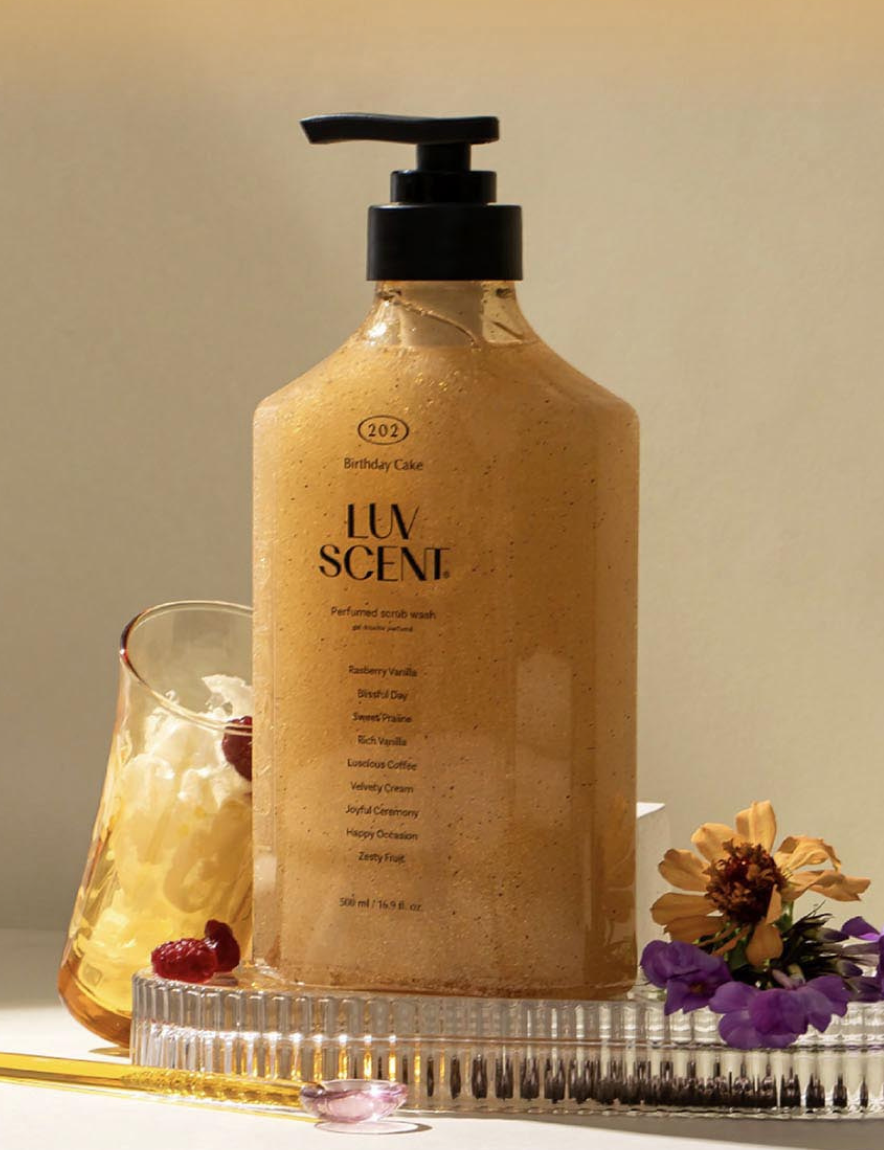 LUVSCENT - Scrub Wash 500ml + Love Scent Discovery GIFT