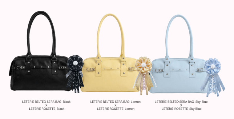 Leterie X Jellabee Belted Sera Bag