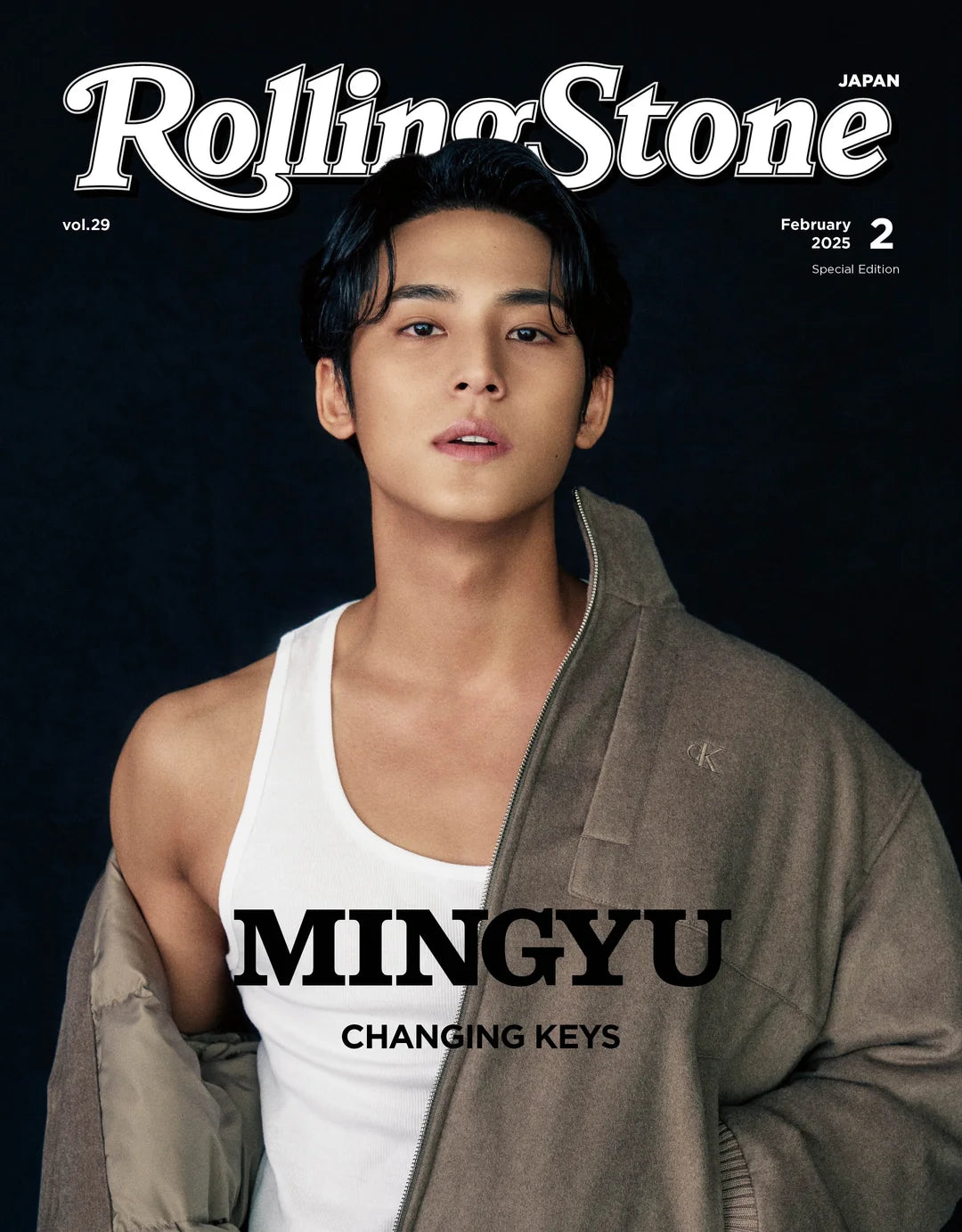 Seventeen Mingyu - Rolling Stone Magazine February 2025 Issue