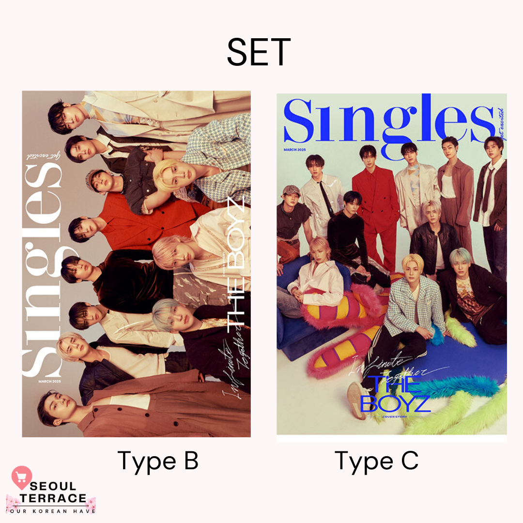 THE BOYZ – Singles Magazine March 2025 Issue – Random Cover