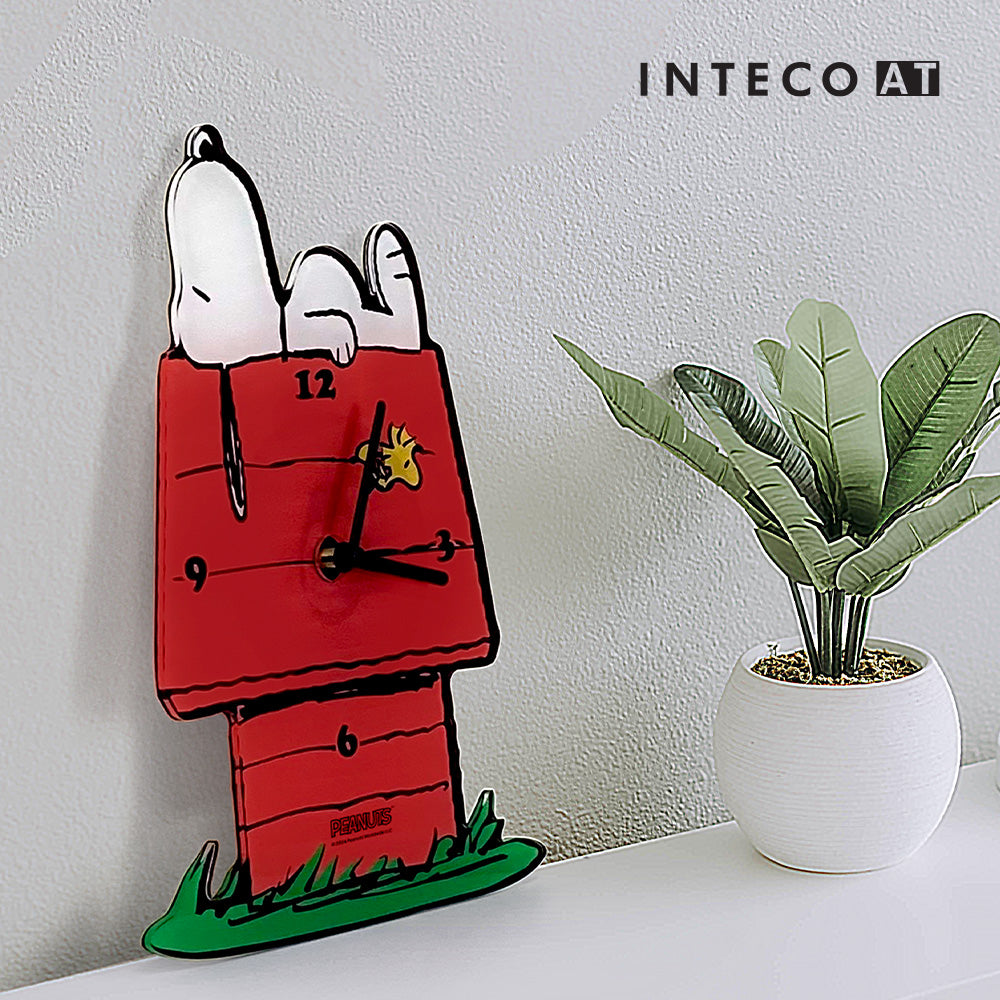Bo Friends - Inteco AT  - Snoopy Acrylic Character Interior Silent Wall Clock