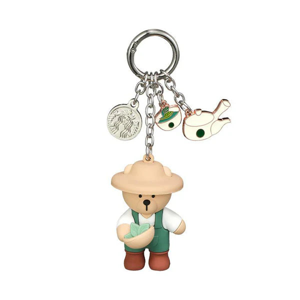 Starbucks Korea Annyeong Jeolla Bearista Keyring