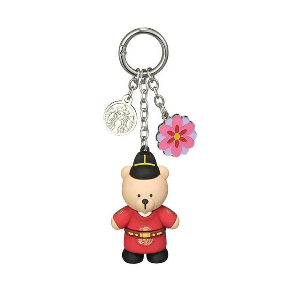Starbucks Korea Annyeong Seoul Bearista Keyring