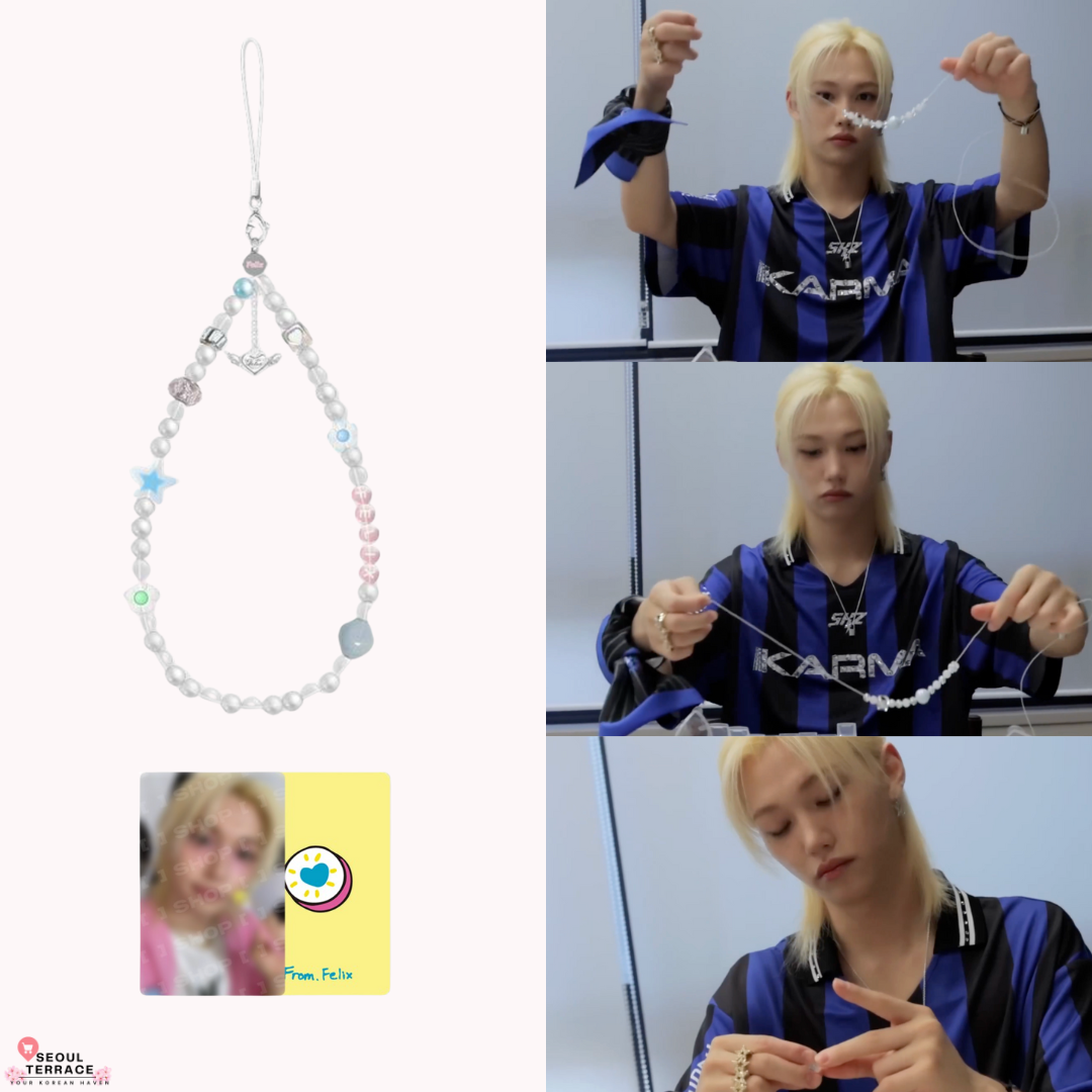 Stray Kids - BEADS STRAP by Felix - dominATE:celebrATE Official