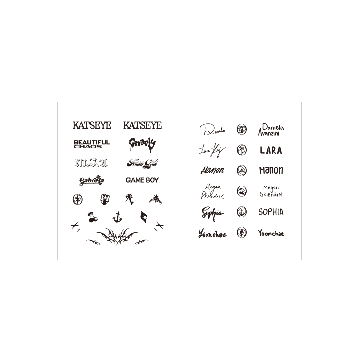 KATSEYE 'BEAUTIFUL CHAOS' Pop-up Store Merch With Pre-Order Gifts