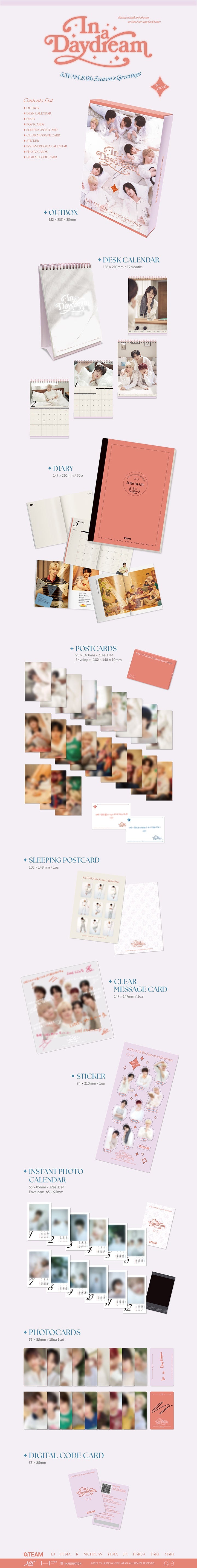 &TEAM 2026 SEASON'S GREETINGS 'In a Daydream'