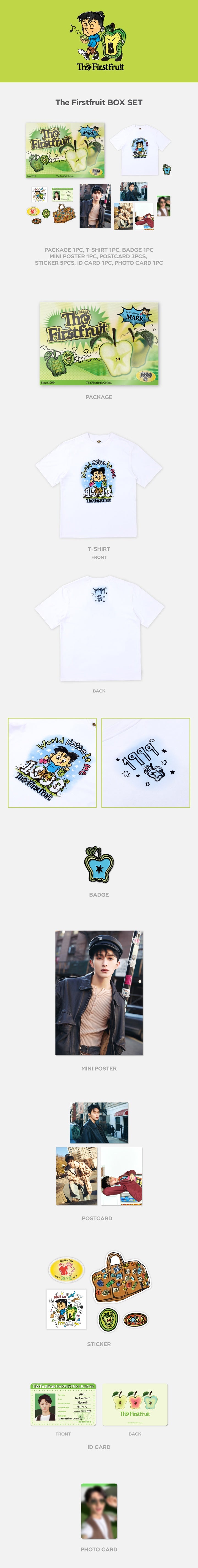 NCT 127 2025 MARK The 1st Album The Firstfruit Official Merch