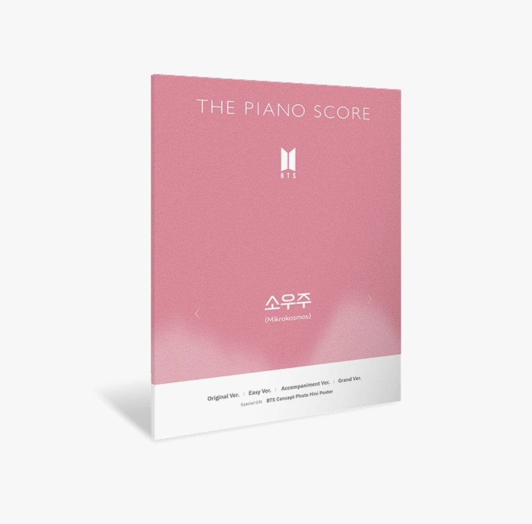 BTS - THE PIANO SCORE : BTS 'Mikrokosmos'