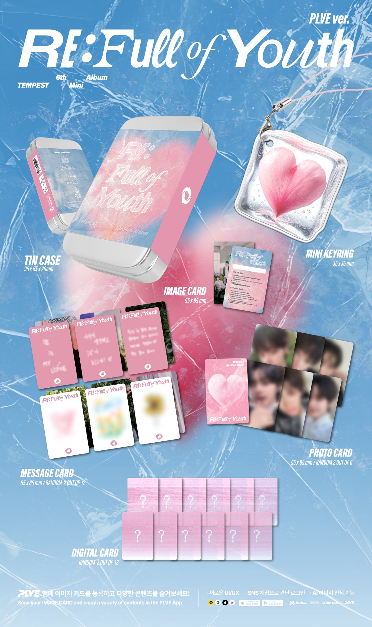 TEMPEST - 6th Mini Album RE: Full of Youth (PLVE Ver.)