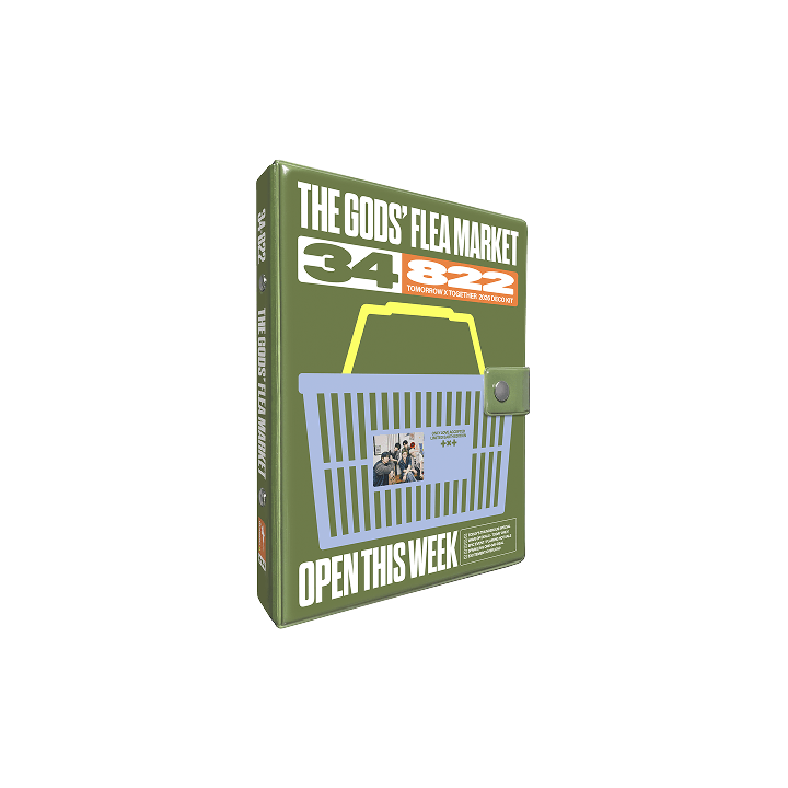 TXT Photobook 2026 Deco Kit THE GOD'S FLEA MARKET – SEOUL TERRACE
