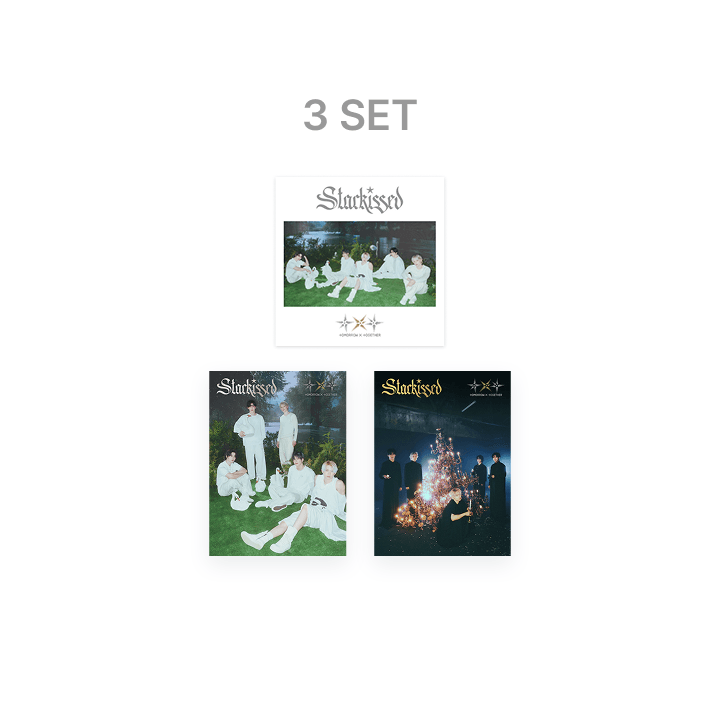 TOMORROW X TOGETHER (TXT) JP 3rd Album Starkissed With Pre Order Gifts