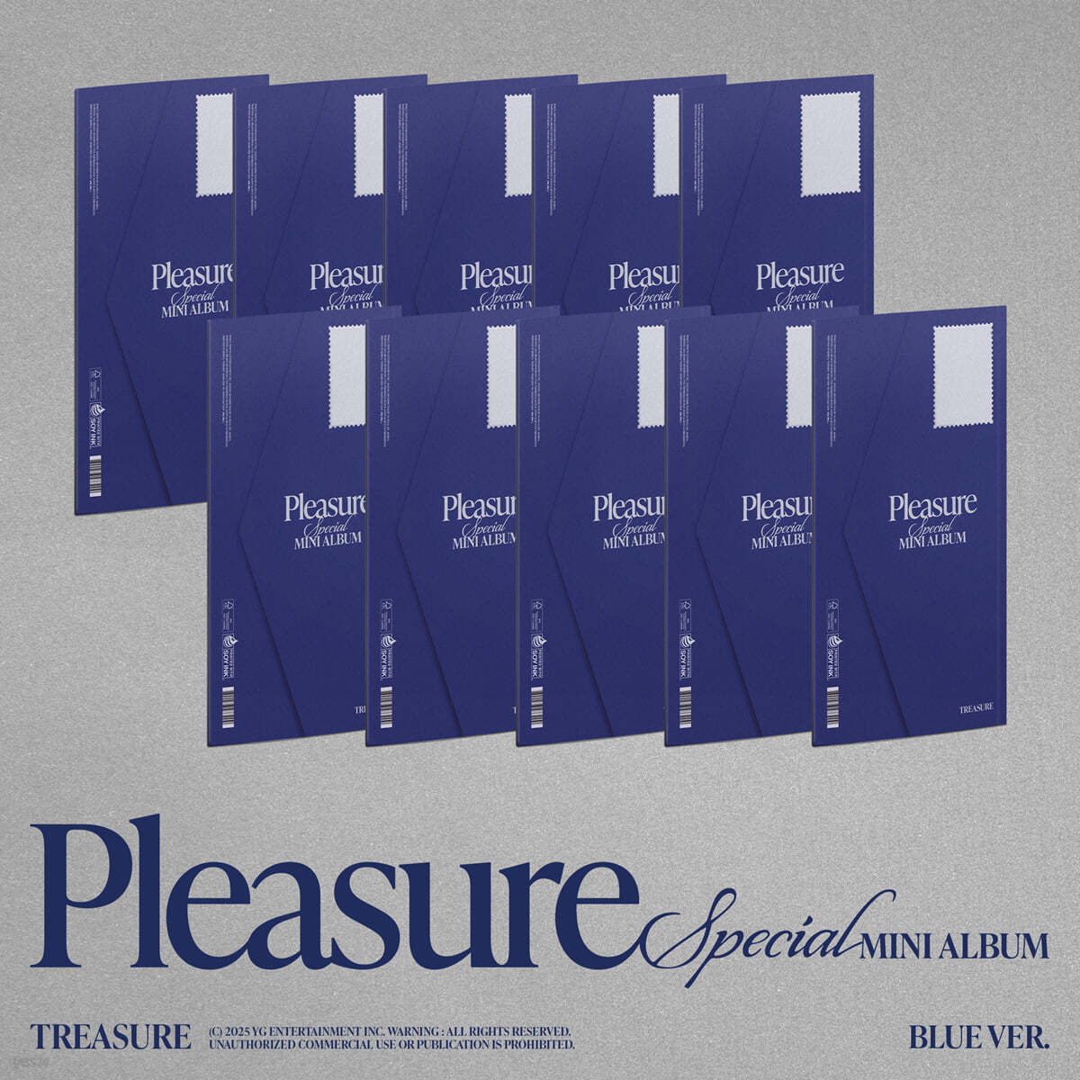 TREASURE - Special Mini Album PLEASURE (BLUE VER.)