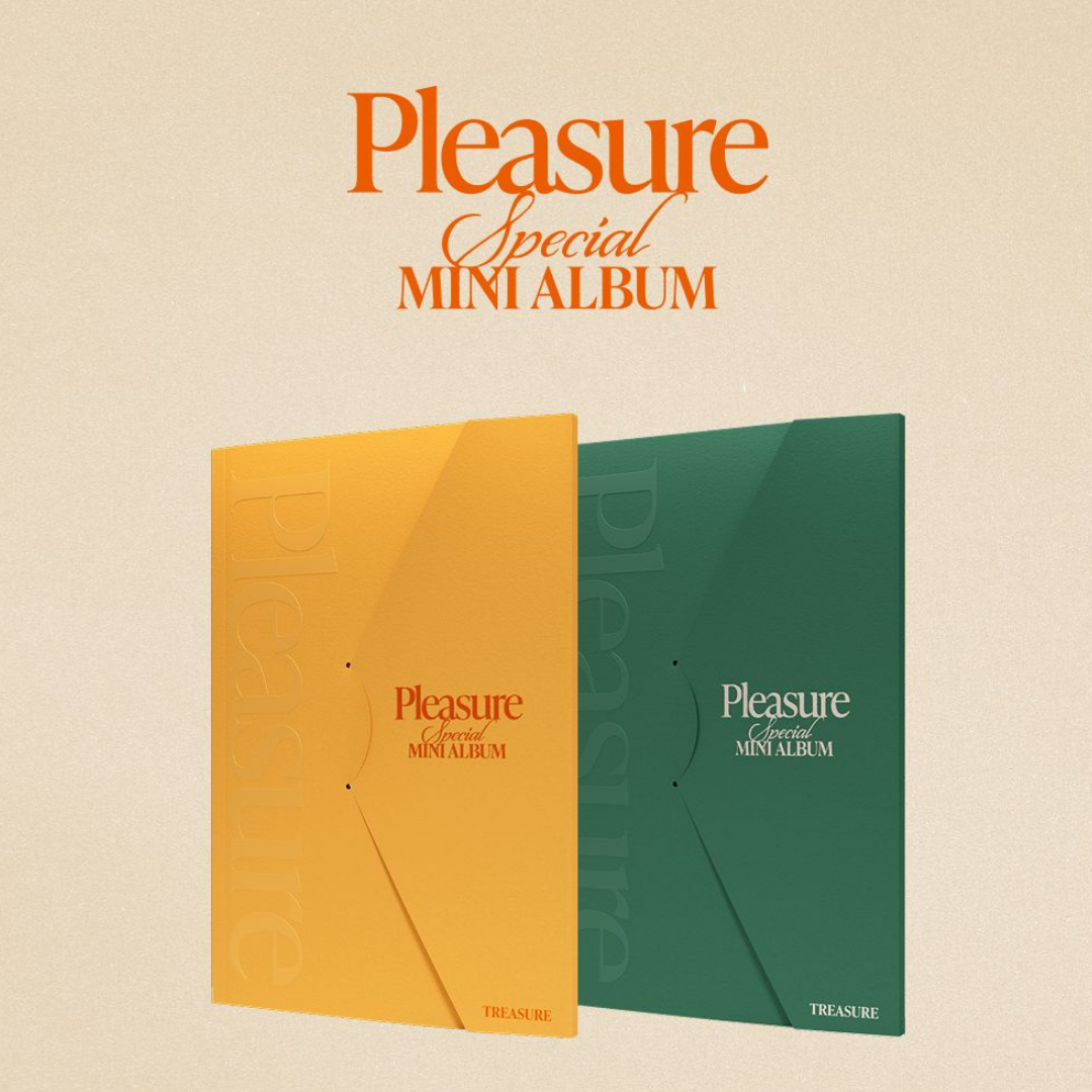 TREASURE - Special Mini Album PLEASURE (YELLOW VER. / GREEN VER.)