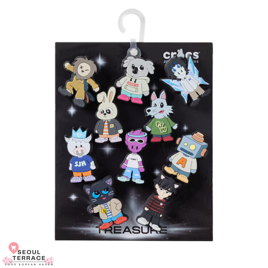 Treasure x Crocs 10-Piece Set (Jibbitz ONLY) designed by Treasure member