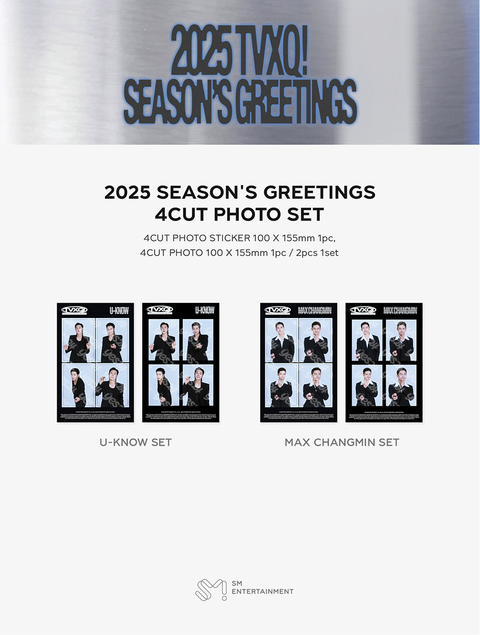 TVXQ! 2025 SEASON'S GREETINGS Merch MD