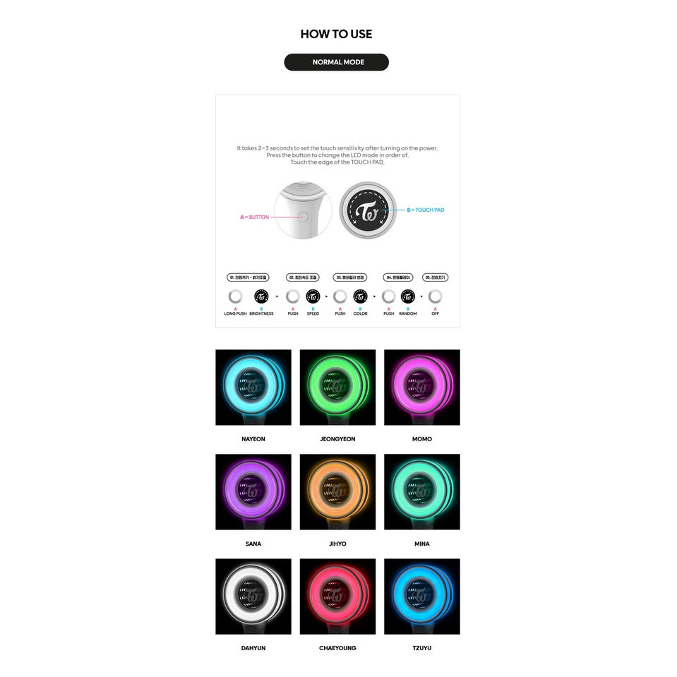 TWICE CANDYBONG Light Stick