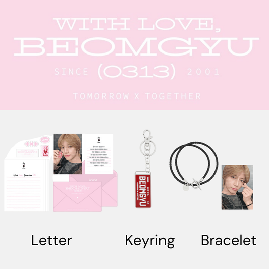 TXT (TOMORROW X TOGETHER) WITH LOVE BEOMGYU