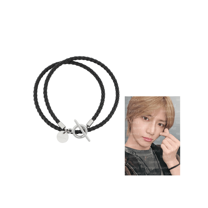 TXT (TOMORROW X TOGETHER) WITH LOVE BEOMGYU bracelet black