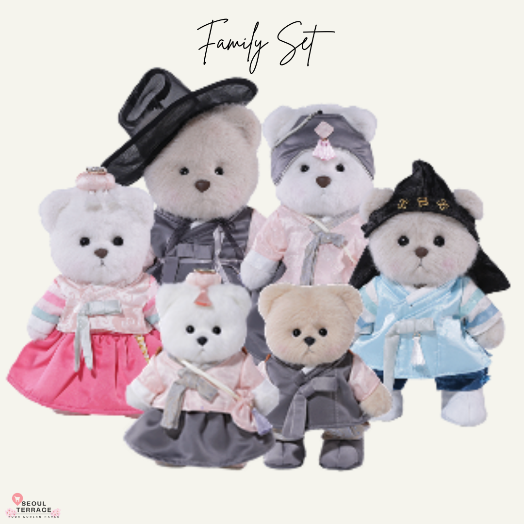 TeddyTales Korea Hanbok Edition (Lena Bear in Korean Costume)