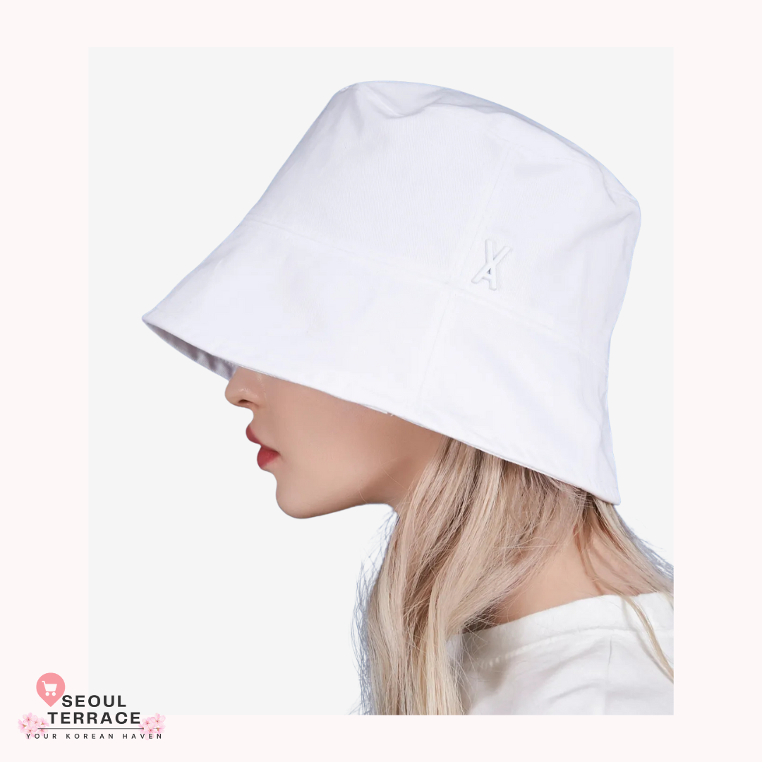 VARZAR Studded Drop Overfit Poly Bucket Hat (seen on ENHYPEN JUNGWON & BTS JUNGKOOK )
