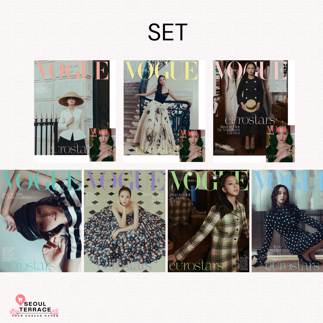 VOGUE KOREA MAGAZINE APRIL 2025 COVER : BLACKPINK JISOO