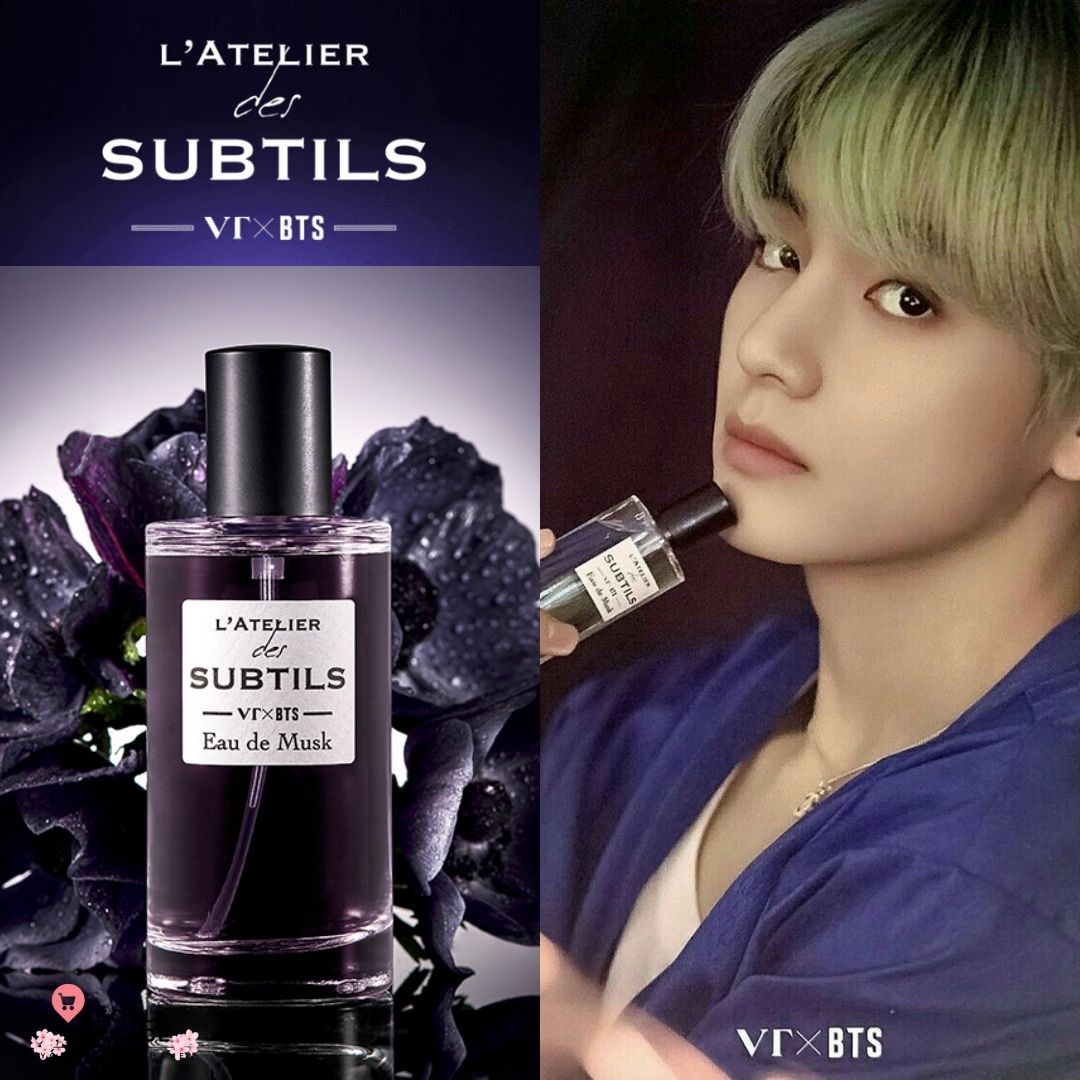 VT x BTS - L'Atalier des Subtils Perfume Set (+Photocard) - 50ml