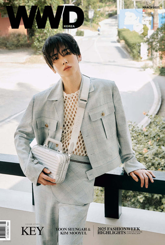 WWD Magazine MARCH 2025 Issue  Cover: SHINee Key