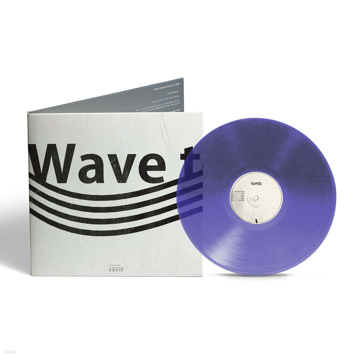 Wave to Earth - Uncounted 0.00 (Transparent Blue color) - Vinyl LP