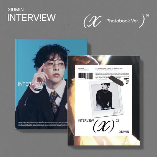 (EXO) XIUMIN - Interview X (Photobook Ver.)