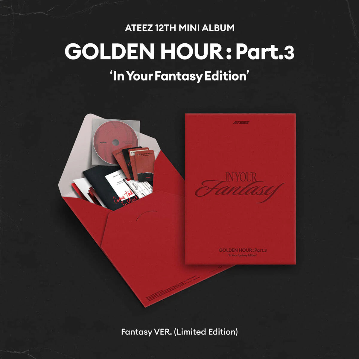 ATEEZ - [GOLDEN HOUR: Part.3 'In Your Fantasy Edition' (Limited