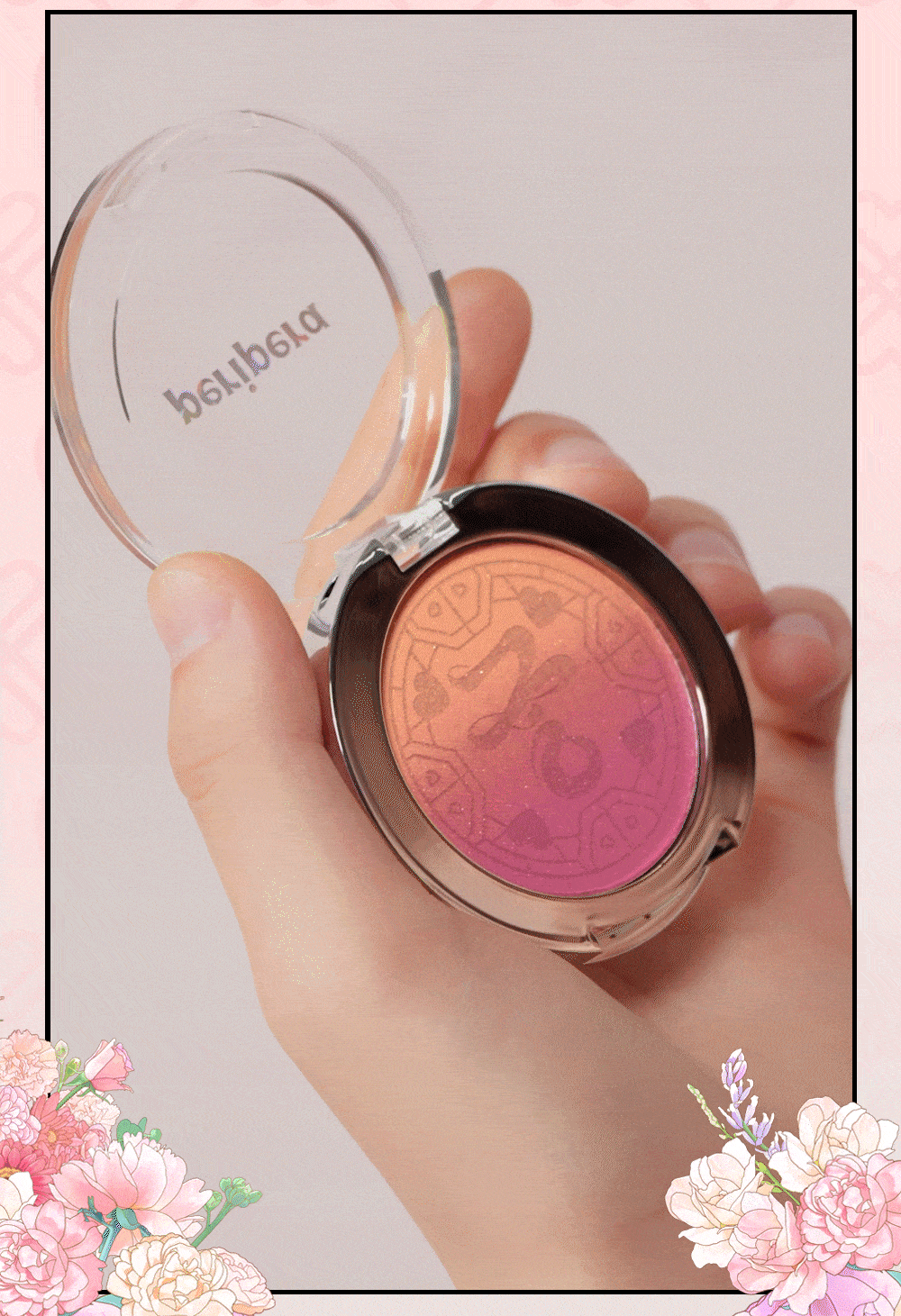 Peripera X Princess Hours Clear-Colored Custom Cheek