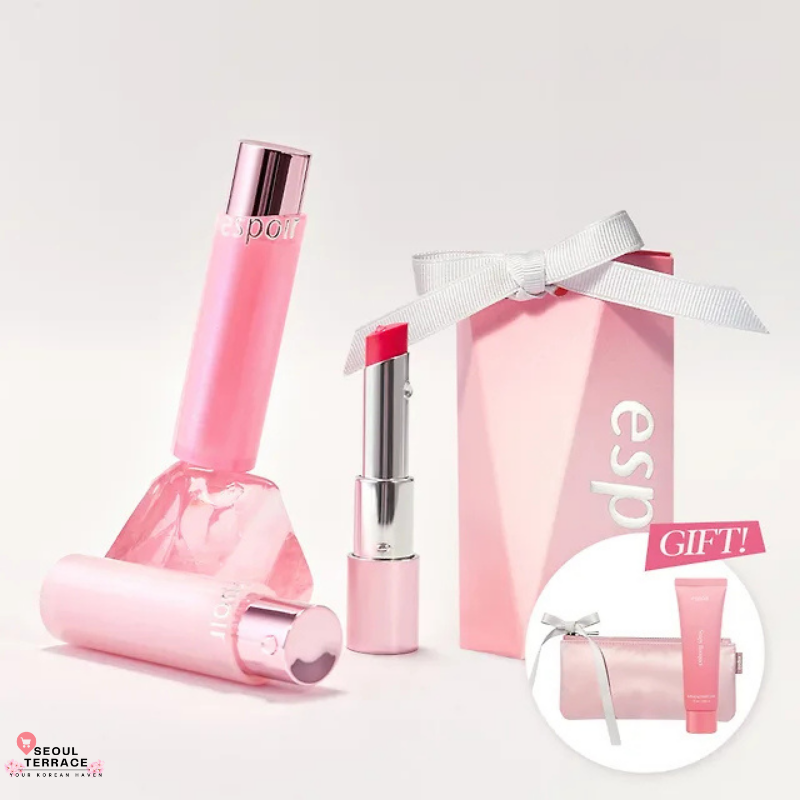 aespa Winter X Espoir Bare Glow Lip Balm ‘Kitten Jelly’ with FREE Pouch + Hand Cream