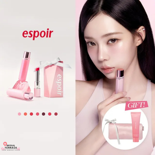 aespa Winter X Espoir Bare Glow Lip Balm ‘Kitten Jelly’ with FREE Pouch + Hand Cream