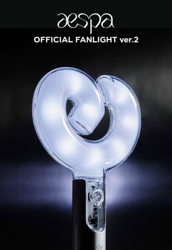 aespa OFFICIAL FANLIGHT 2025 Ver.2 + Random Photo Card