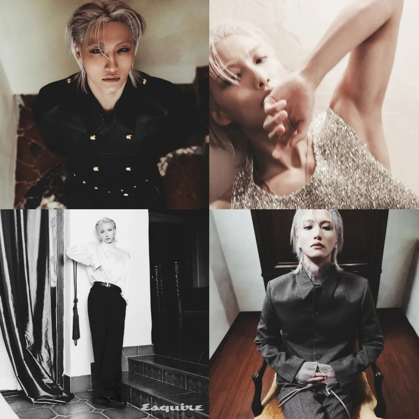 ESQUIRE MAGAZINE JANUARY 2025 Main Article: ATEEZ Seonghwa