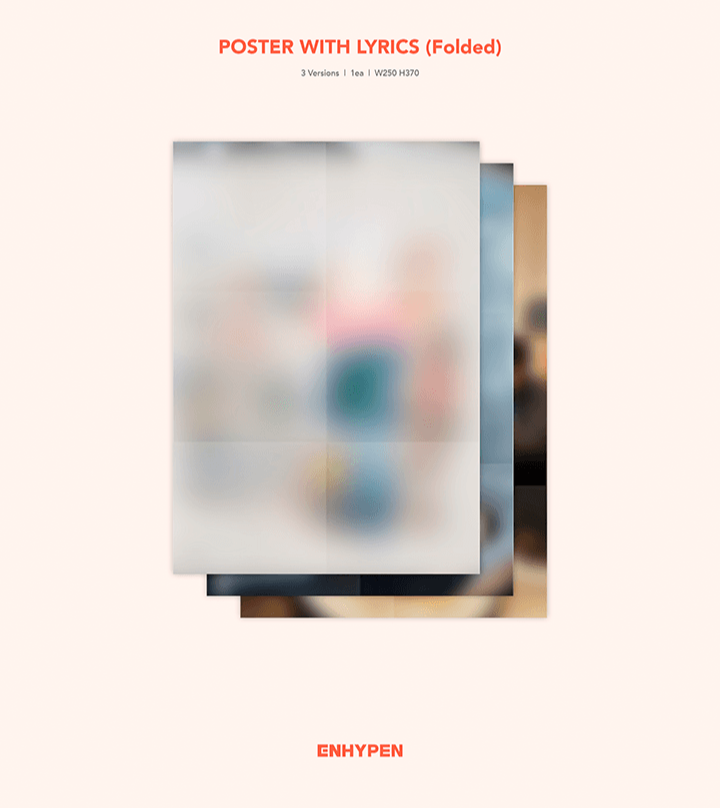ENHYPEN - MANIFESTO : DAY 1 Album (Mini 3rd Album)