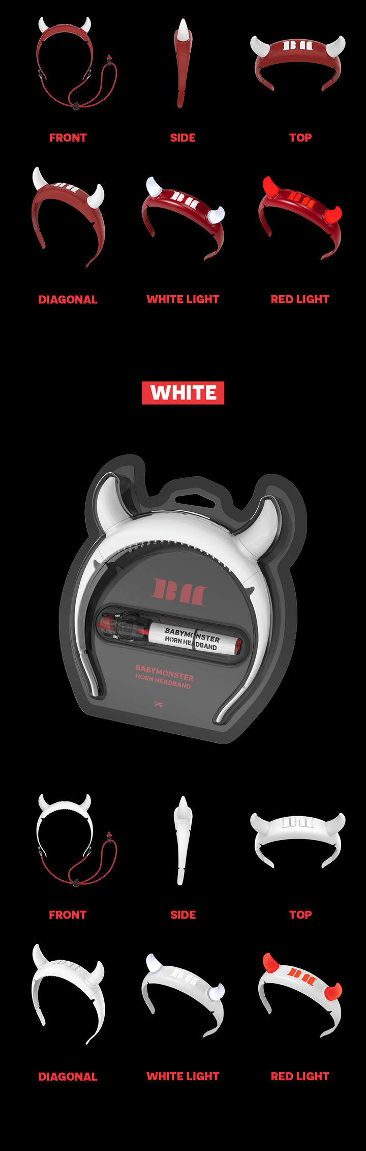 BABYMONSTER BABYMONSTER OFFICIAL HORN HEADBAND