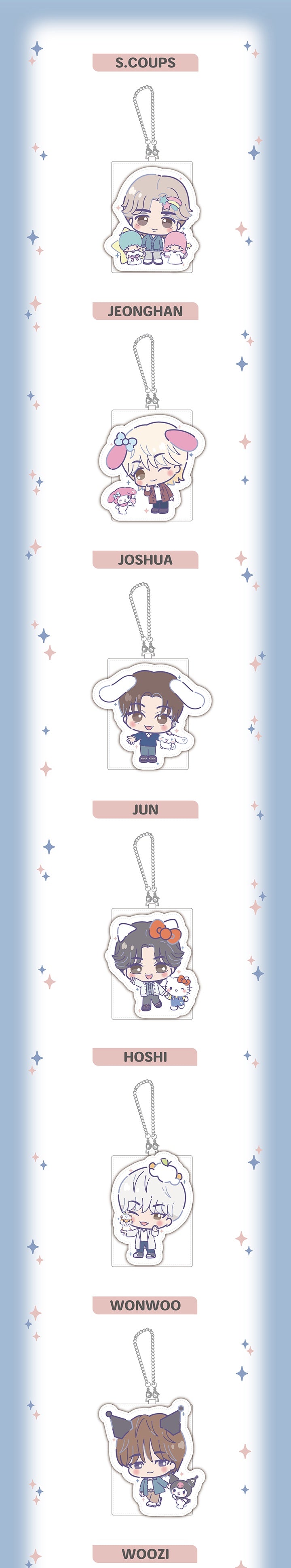 SEVENTEEN x SANRIO CHARACTERS Official Merch MD