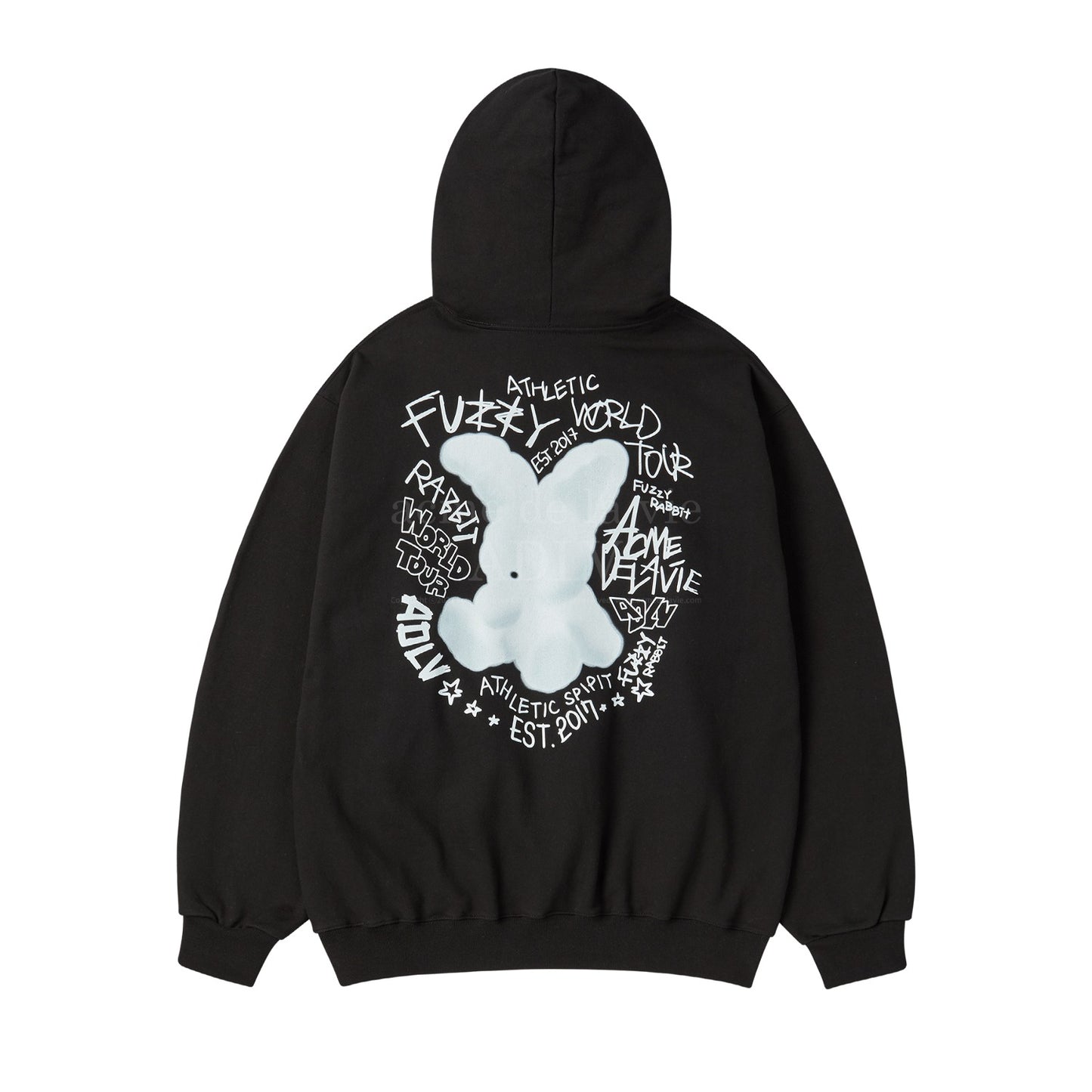 ADLV Acmé de la vie DOODLE RABBIT HOODIE