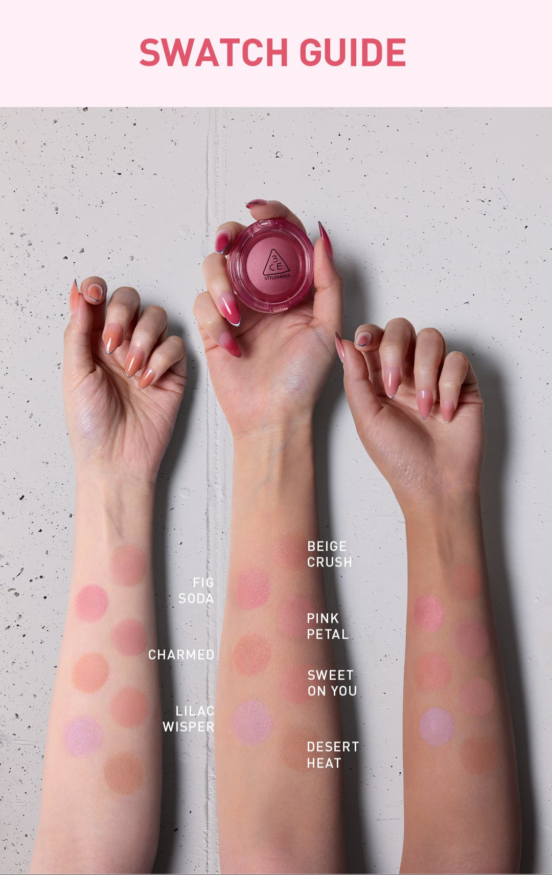 KiiiKiii Jiyu X 3CE Bouncy Blur Balm