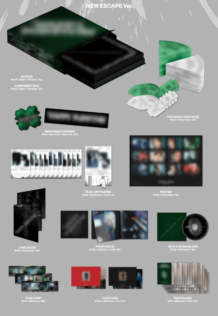 SEVENTEEN - 5th Album 'HAPPY BURSTDAY'