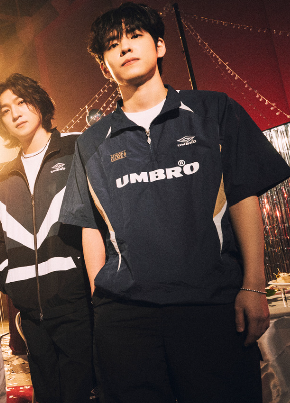韓国*UMBRO■[DAY6] HBL BLOCK Short-Sleeved Anorak DAY6] HBL BLOKE Short Sleeve Stand Neck Anorak – SEOUL TERRACE