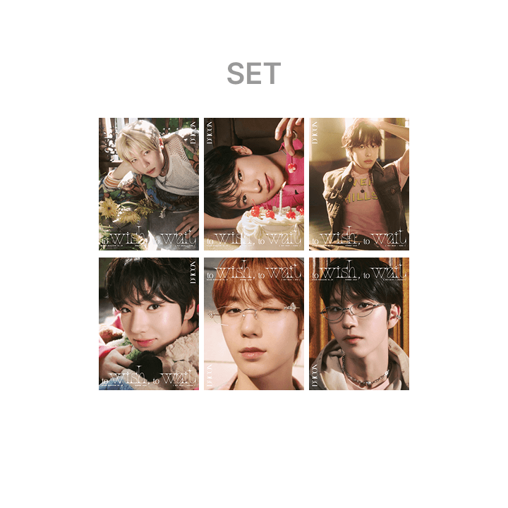 NCT WISH DICON VOLUME N°29 NCT MY YOUTH, MY WISH / WISH TO WISH, TO WAIT (with Weverse Gift)
